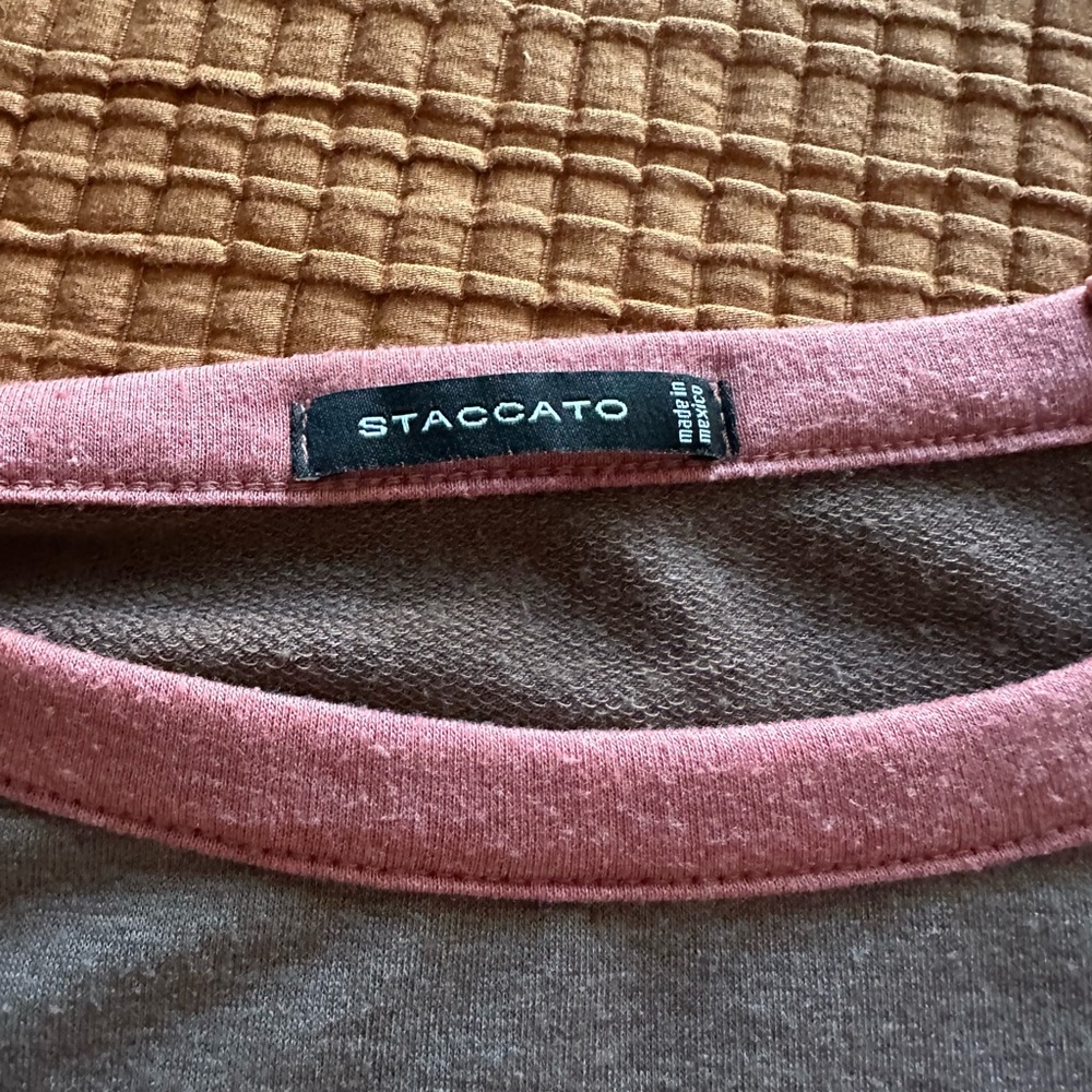 Staccato Pink and Brown Top
